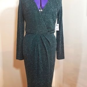 BRAND NEW Dark Green Sparkly Party Dress.